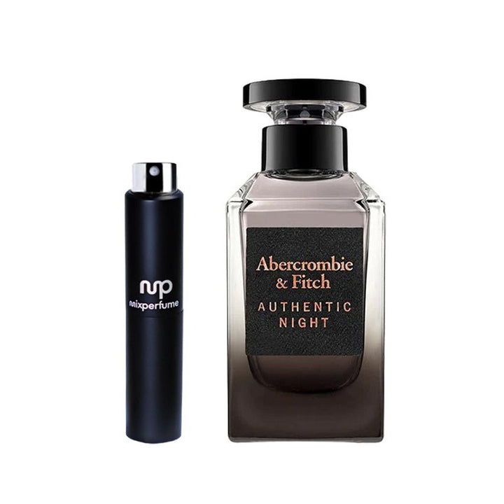 Abercrombie & Fitch Authentic Night Man Eau de Toilette for Men - Sample