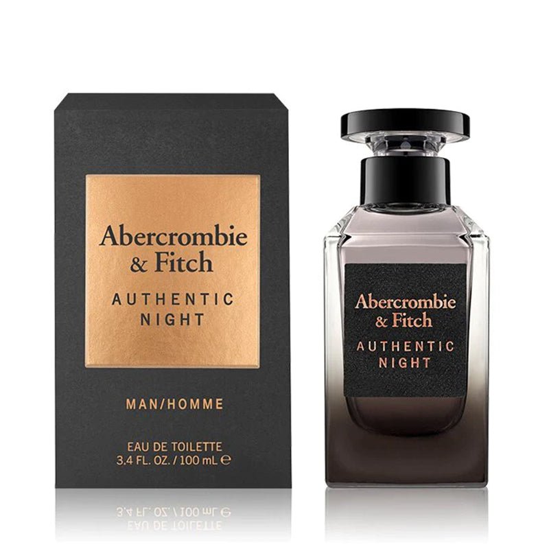 Abercrombie & Fitch Authentic Night Man Eau de Toilette for Men - Sample