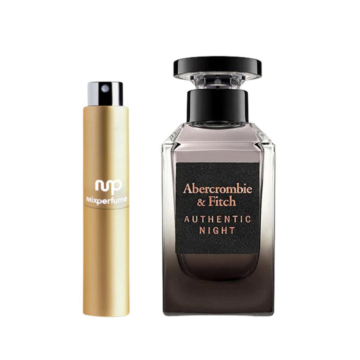 Abercrombie & Fitch Authentic Night Man Eau de Toilette for Men - Sample