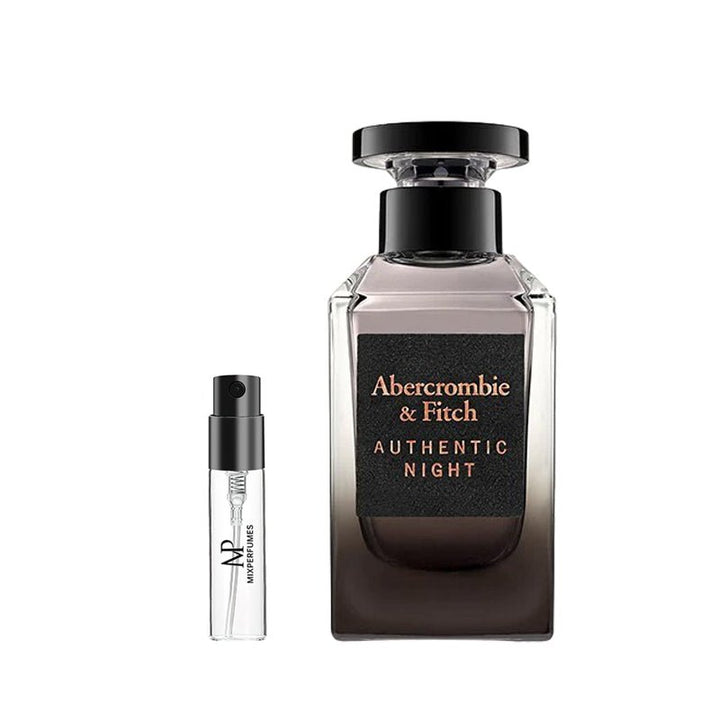 Abercrombie & Fitch Authentic Night Man Eau de Toilette for Men - Sample