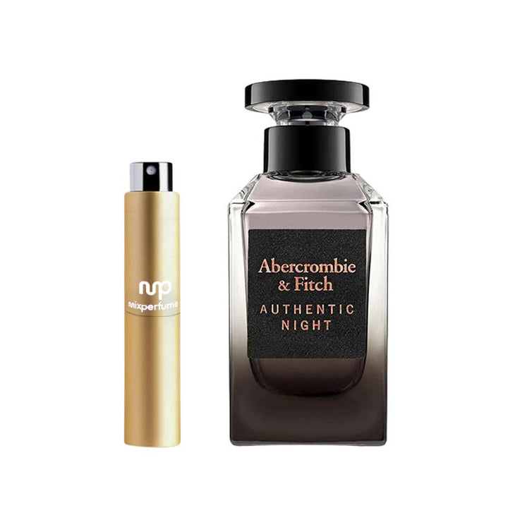 Abercrombie & Fitch Authentic Night Man Eau de Toilette for Men - Sample