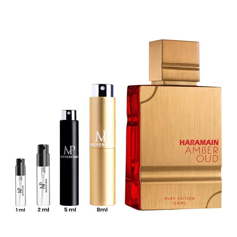 Al Haramain Amber Oud Rouge Eau De Parfum Unisex - Sample