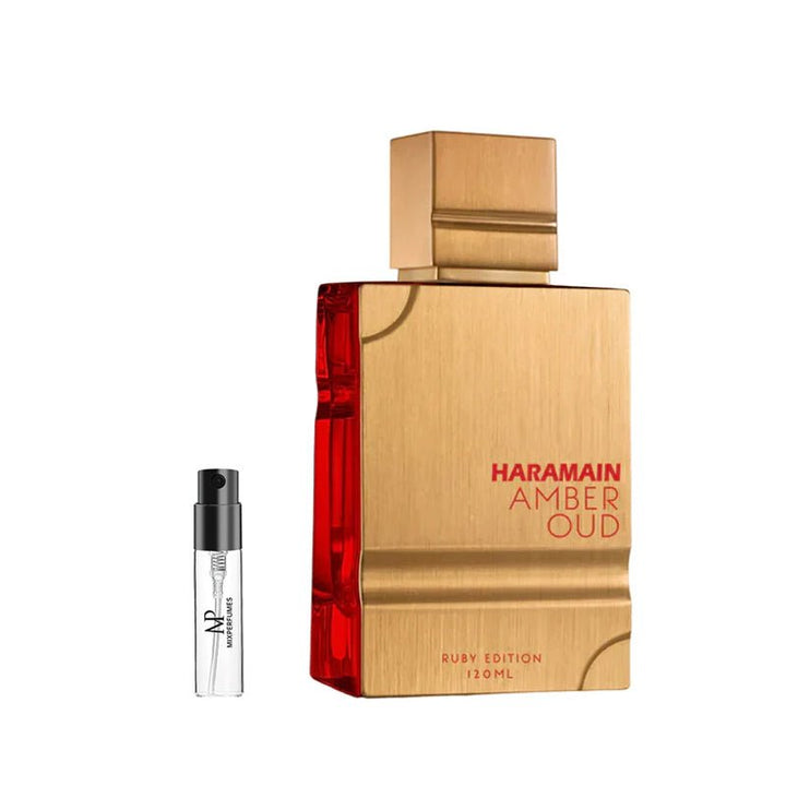 Al Haramain Amber Oud Rouge Eau De Parfum Unisex - Sample