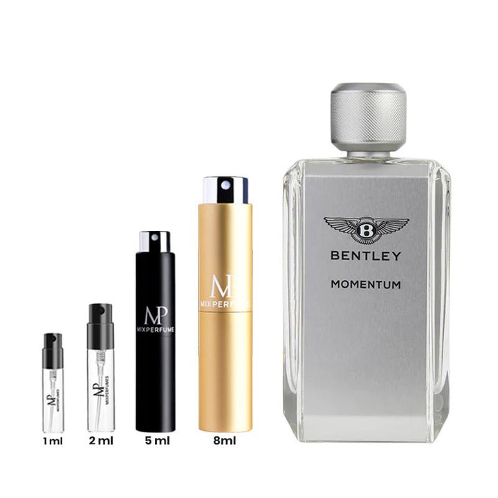 Bentley Momentum Eau De Toilette for Men - Sample